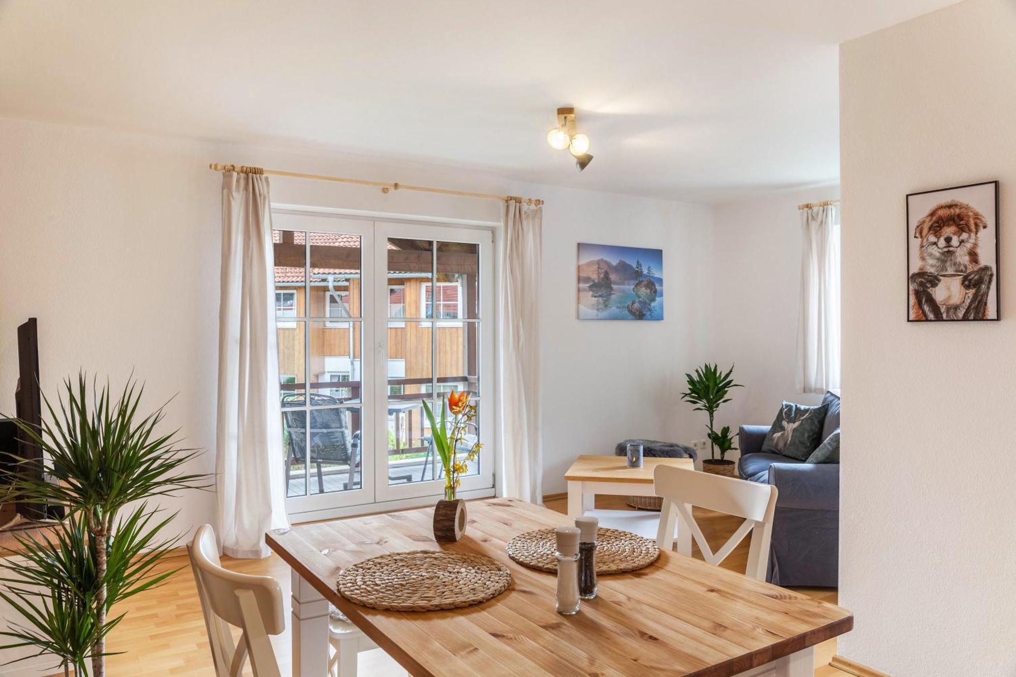 Ferienwohnung Fuchsbau Оберау Экстерьер фото